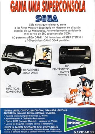 SEGA Master System II – Completa con caja, mando. 