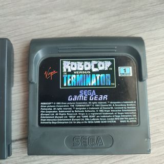 RoboCop vs Terminator y Taz-Mania Game Gear
