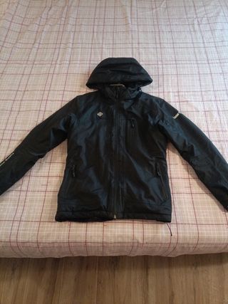Anorak negro unisex talla S