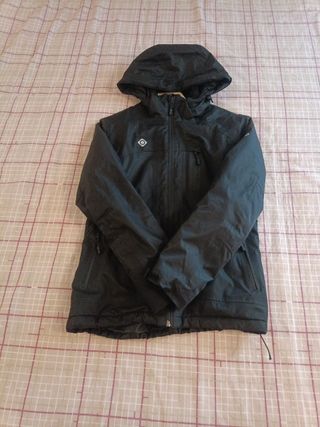 Anorak negro unisex talla S