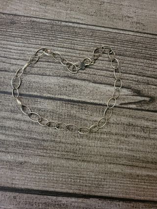 Collar gargantilla plata dorada GoFrey