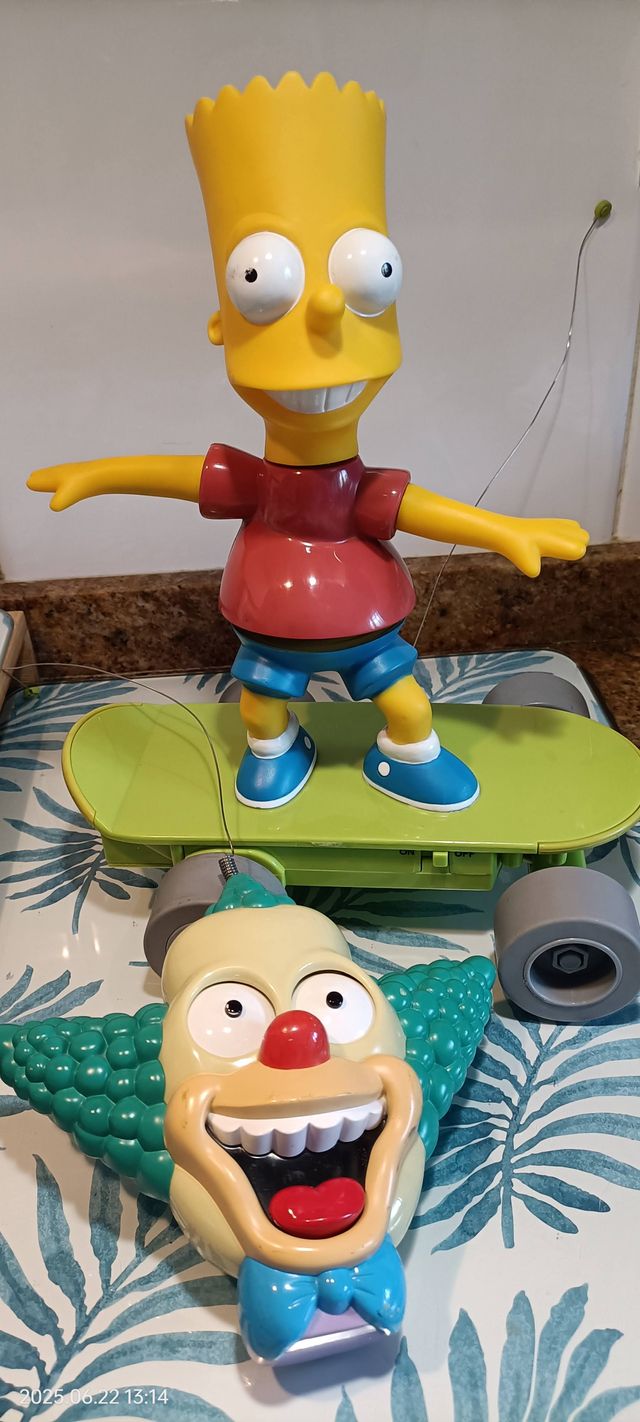 Juguete Bart Simpsons Skate