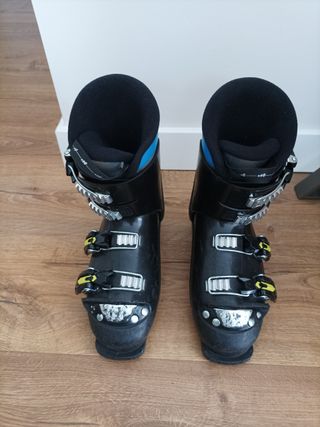 Botas Esquí niño talla 22.5 + Esquís 117 cm