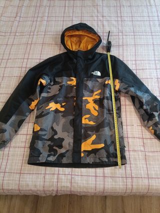 Chaqueta chubasquero North Face niño, talla S