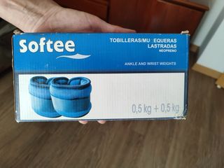 Tobilleras lastres Softee 0,5kg