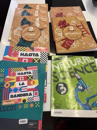 Libros 3 de primaria anaya