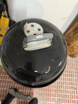 Barbacoa Weber carbón