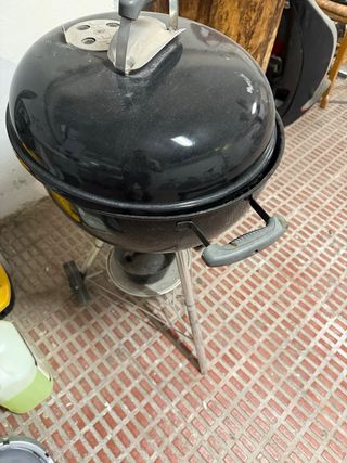 Barbacoa Weber carbón