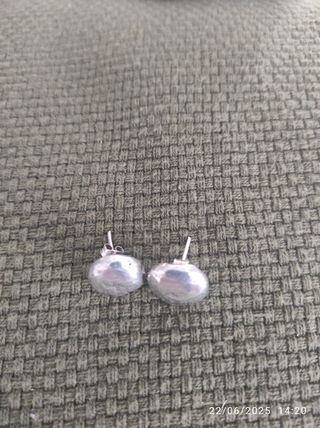 Joyas plata: anillo & pendientes