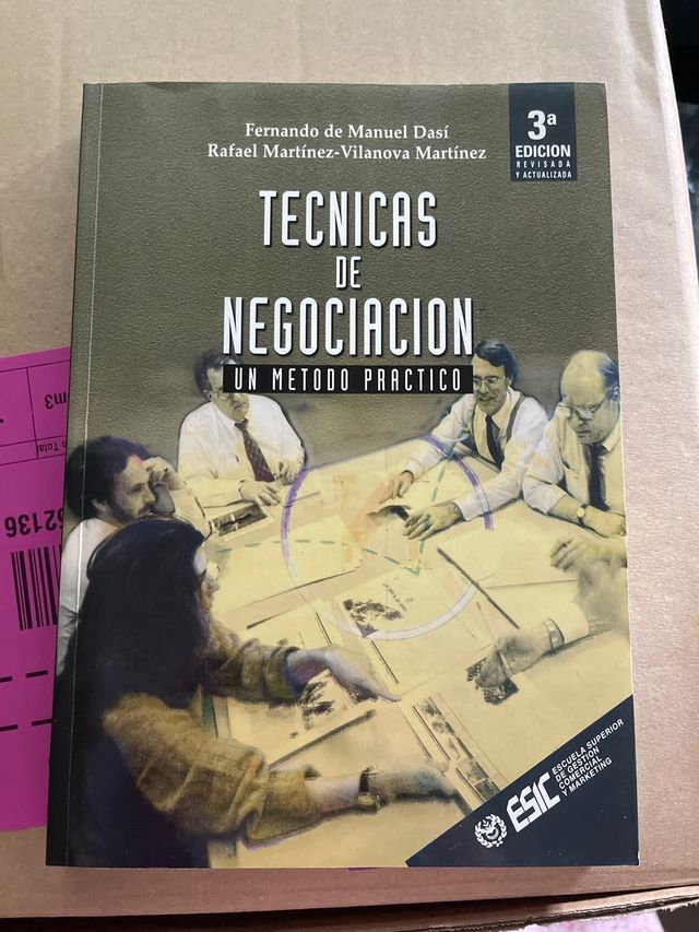 Tecnicas de negociacion. un metodopractico