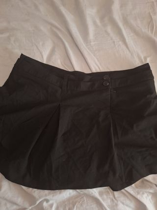 Falda Bershka negra XL