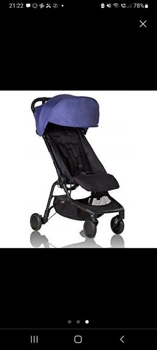 Passeggino leggero da viaggio con fodera