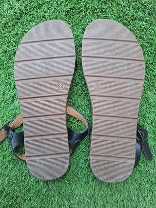 Sandalias negras Mary Paz - Talla 38