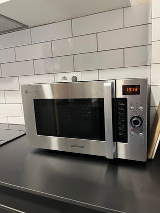 Microondas, interior en acero inox