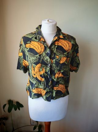 Camisa crop bananas 🍌