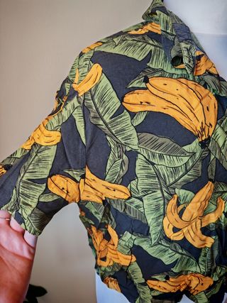 Camisa crop bananas 🍌