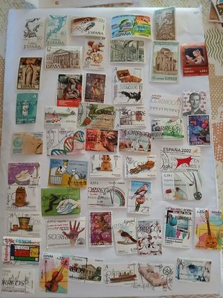 Lote 100 Sellos España