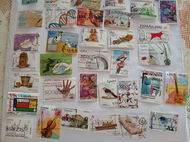 Lote 100 Sellos España