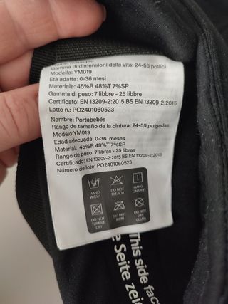 Mochila portabebés Babybjörn