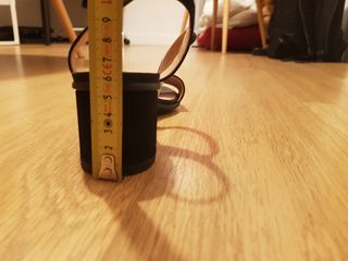 Sandalias Geox negras usadas 1 vez