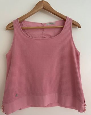 Chaqueta rosa Purificación García
