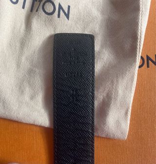 Cinturón Louis Vuitton - Negro Marrón
