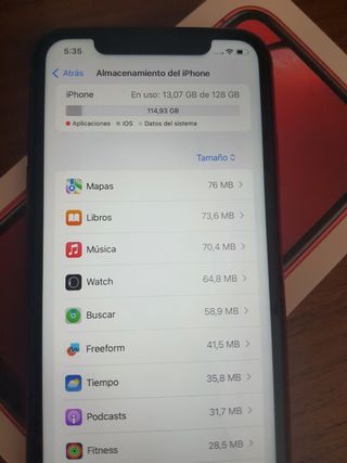 iPhone XR Rojo 128GB