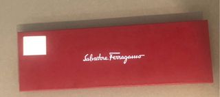 Corbata de seda roja Salvatore Ferragamo