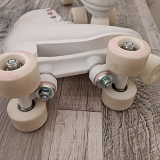 Patines Oxelo niña, blancos Talla 36