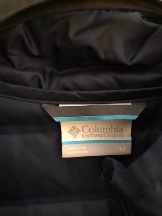 Chaleco Columbia Hombre M Azul