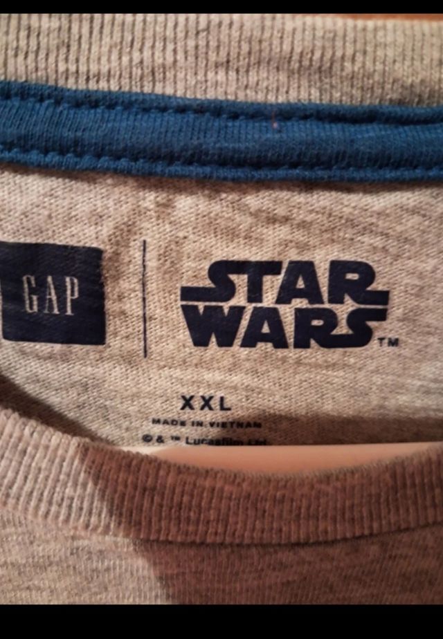 2 Camisetas GAP kids star wars 