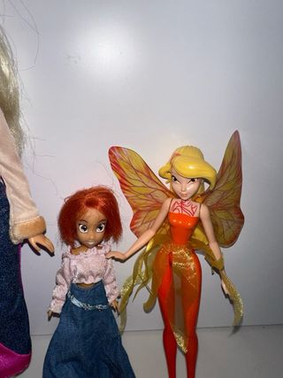 Muñecas Winx y Witch - 4 piezas