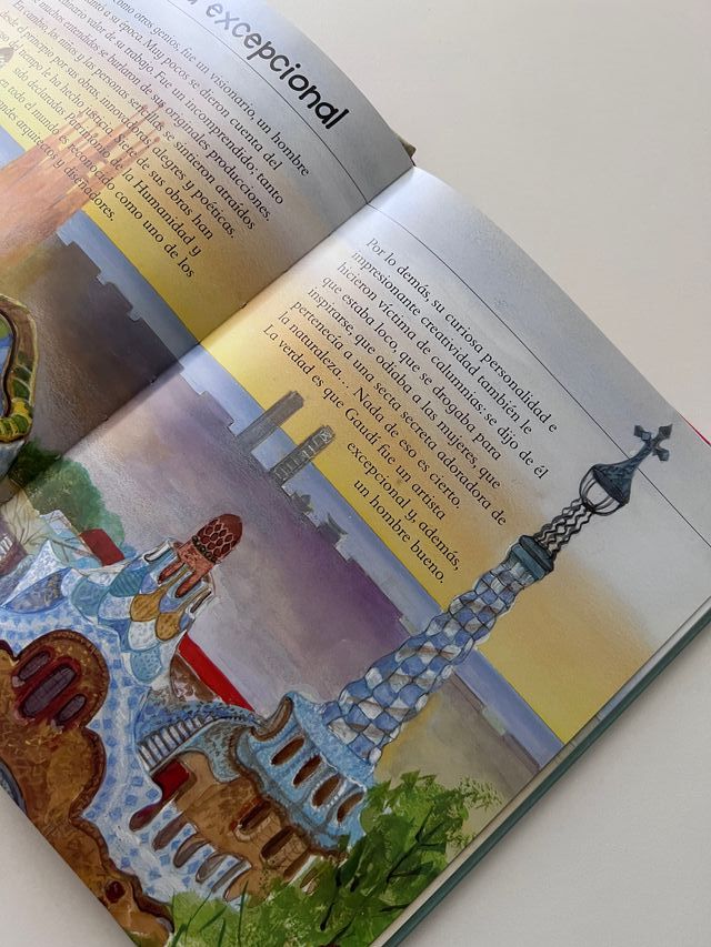 Gaudí MiniBiografias ilustradas +6 años
