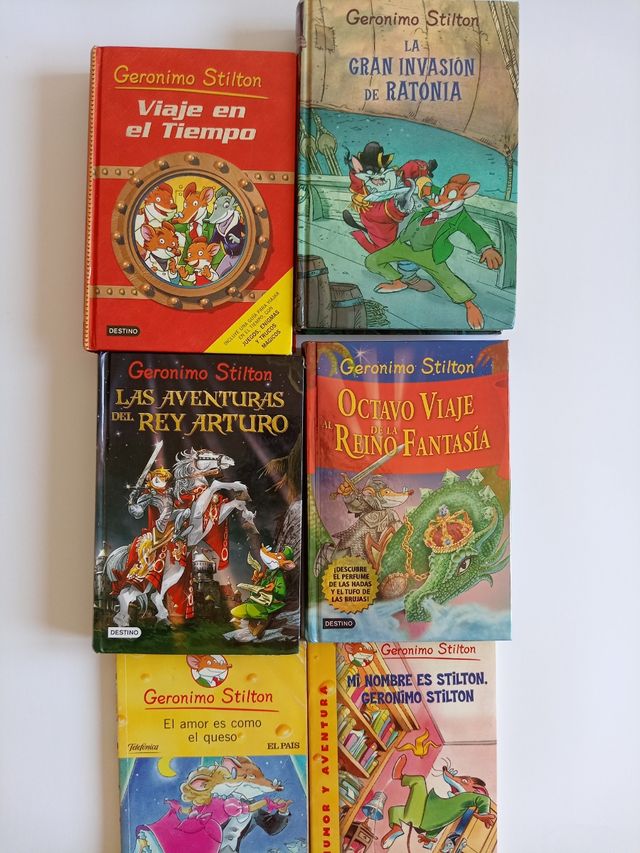 Lote Gerónimo Stilton + Regalo