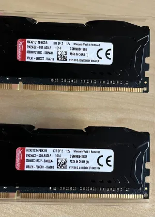 HyperX Fury DDR4 8GB (2x4GB)
