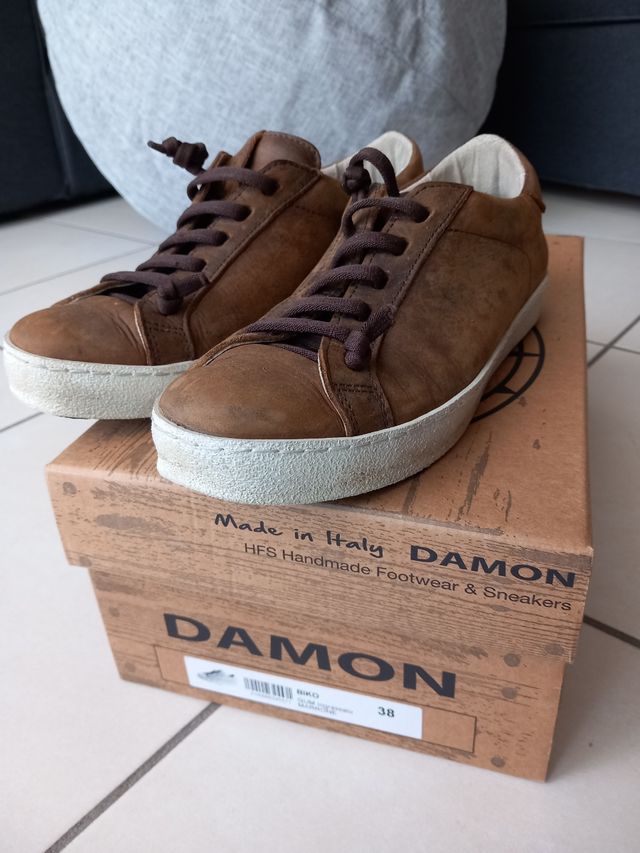 Sneakers pelle donna BIOLINE