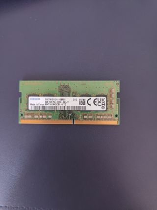 Memoria RAM 8gb SAMSUNG PC4 2666V