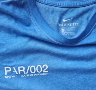 Camiseta Nike manga larga azul