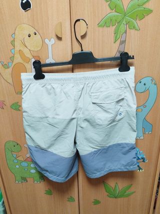 Bañador Unit Hombre L - Azul y Blanco
