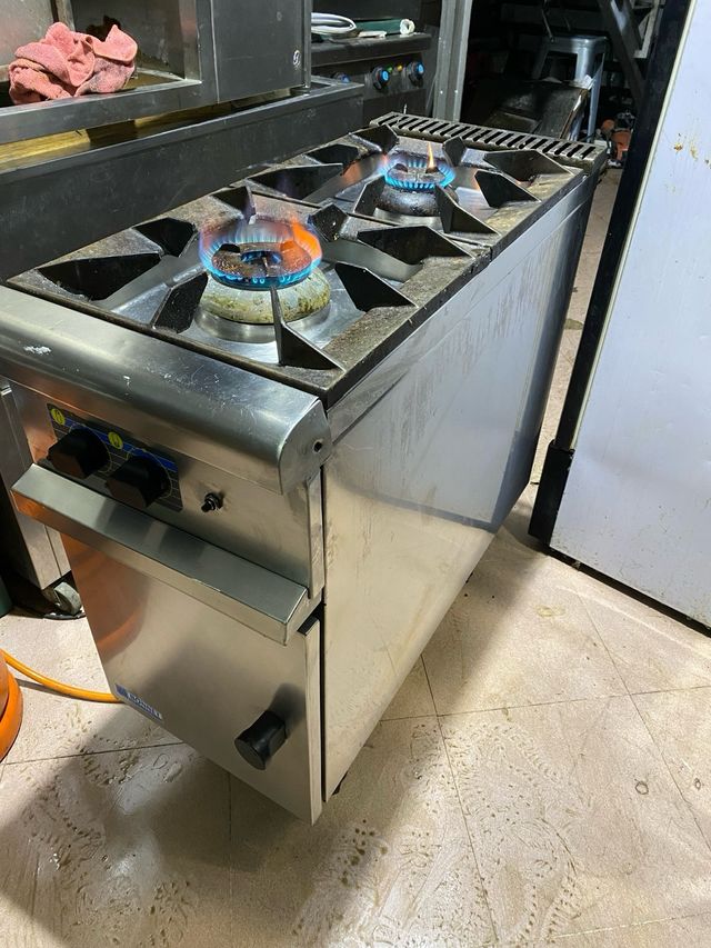 Cocina industrial Bonnet 2 fuegos