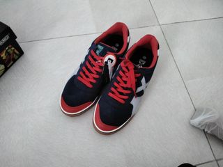 Zapatillas Munich Gresca - Azul/Rojo - T42