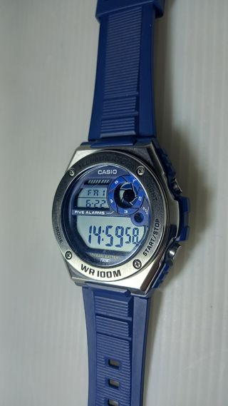 Casio WD-100H Illuminator - Reloj Azul