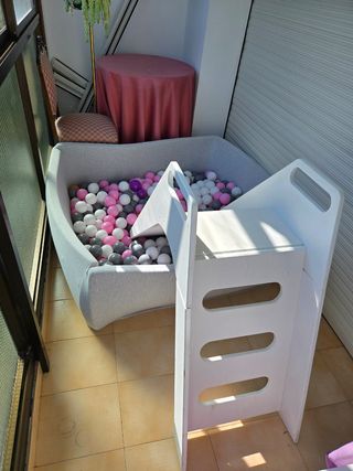 Tobogán madera infantil