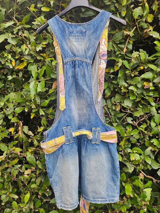 Salopette Jeans TRF Denim S, fiori
