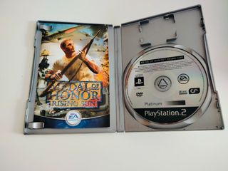 PS2 Medal of Honor Rising Sun Platinum