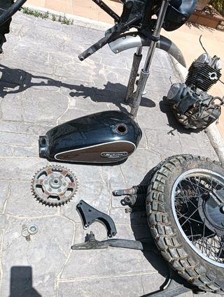 Despiece Yamaha SR250