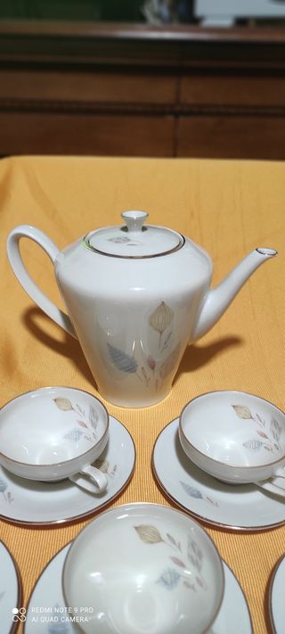 Servizio tè Bavaria zeh scherzer vintage metà 900'