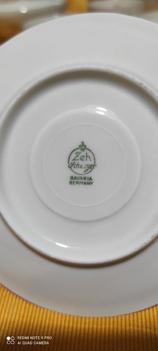 Servizio tè Bavaria zeh scherzer vintage metà 900'