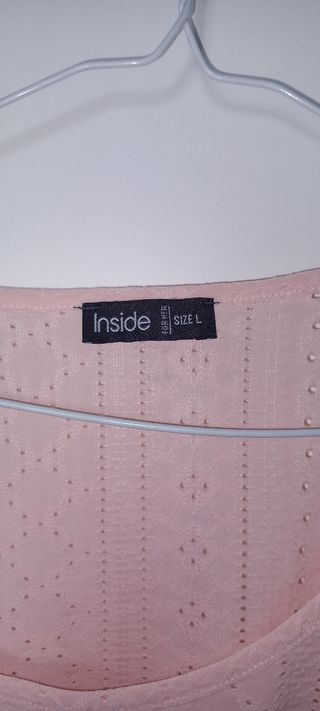 Blusa Rosa Tamanho L