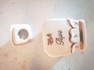 Set zuccheriera caffè sale vintage